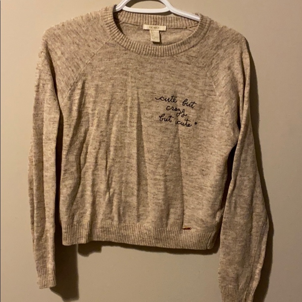 3 for 15$ Forever 21 Cute but Crazy Long Sleeve